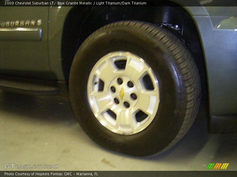 Blue Granite Metallic / Light Titanium/Dark Titanium 2009 Chevrolet Suburban LT