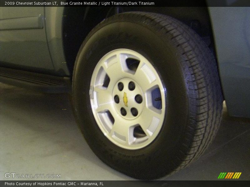 Blue Granite Metallic / Light Titanium/Dark Titanium 2009 Chevrolet Suburban LT