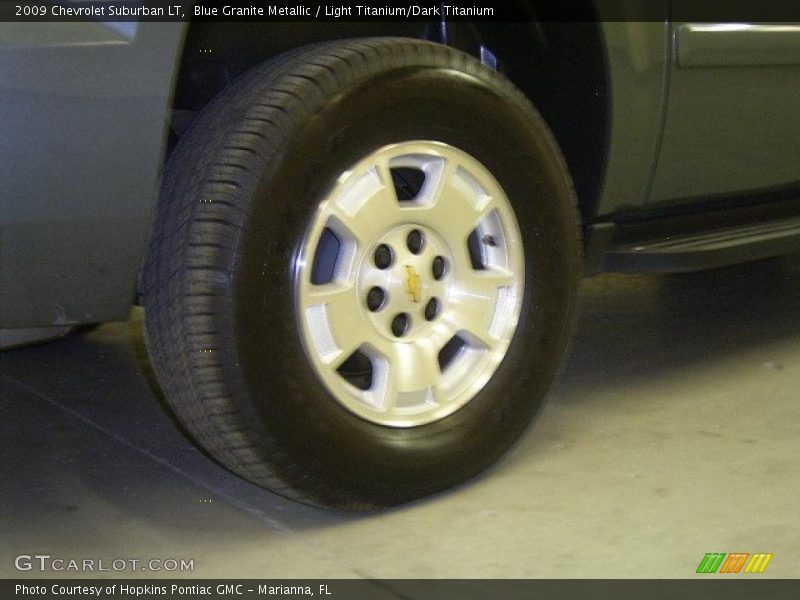 Blue Granite Metallic / Light Titanium/Dark Titanium 2009 Chevrolet Suburban LT