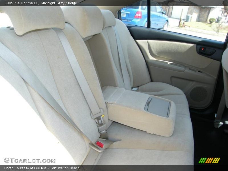 Midnight Gray / Beige 2009 Kia Optima LX