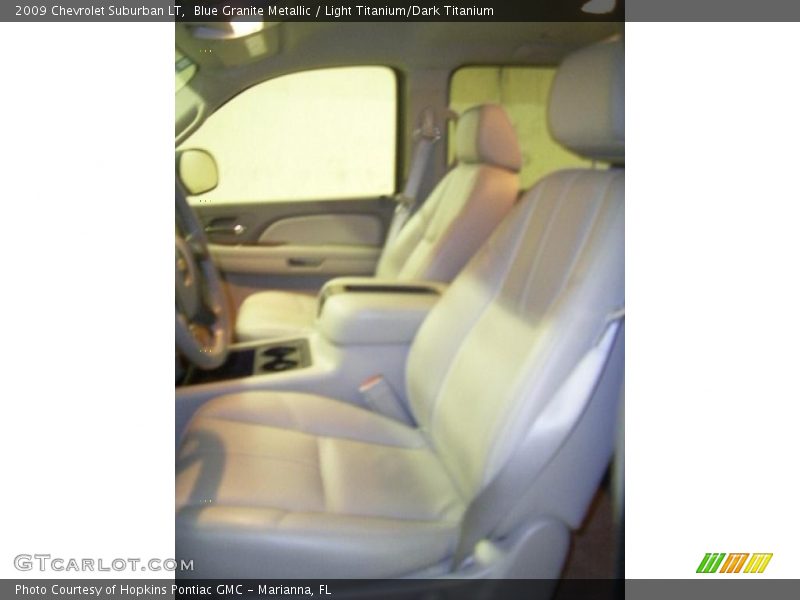 Blue Granite Metallic / Light Titanium/Dark Titanium 2009 Chevrolet Suburban LT