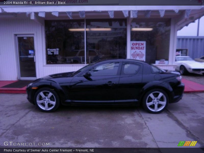 Brilliant Black / Black 2004 Mazda RX-8