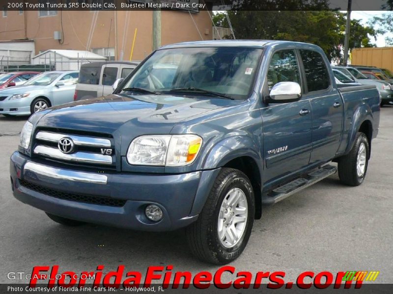 Bluesteel Metallic / Dark Gray 2006 Toyota Tundra SR5 Double Cab