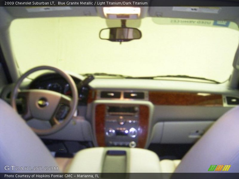 Blue Granite Metallic / Light Titanium/Dark Titanium 2009 Chevrolet Suburban LT