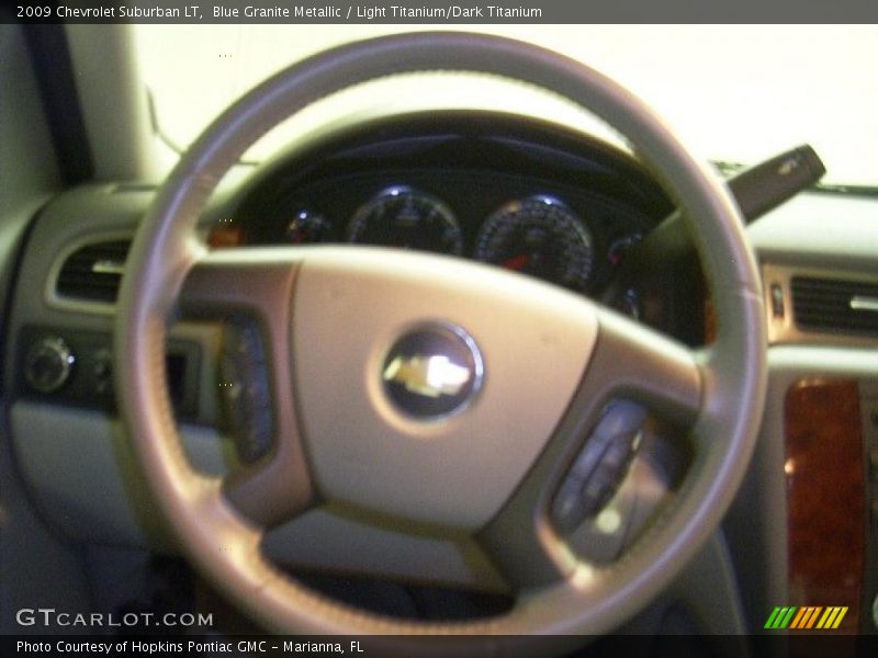 Blue Granite Metallic / Light Titanium/Dark Titanium 2009 Chevrolet Suburban LT