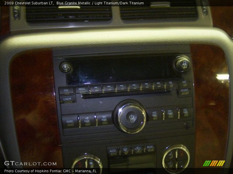 Blue Granite Metallic / Light Titanium/Dark Titanium 2009 Chevrolet Suburban LT