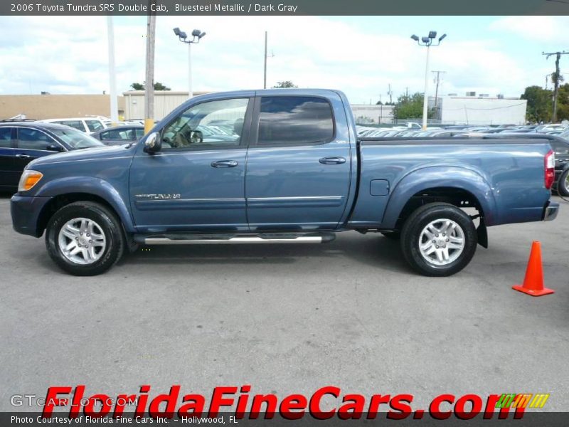 Bluesteel Metallic / Dark Gray 2006 Toyota Tundra SR5 Double Cab