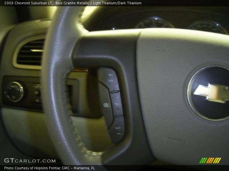 Blue Granite Metallic / Light Titanium/Dark Titanium 2009 Chevrolet Suburban LT