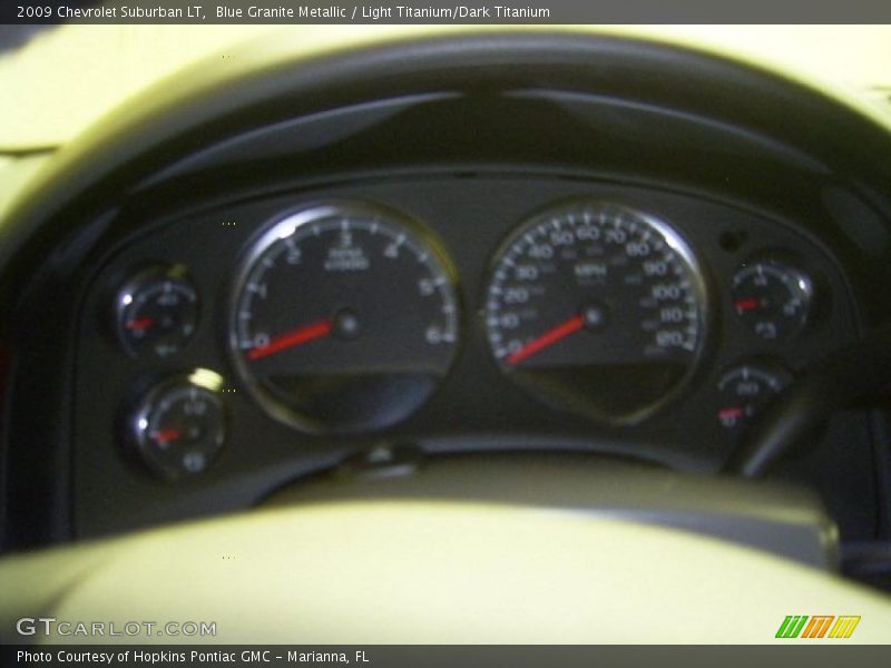 Blue Granite Metallic / Light Titanium/Dark Titanium 2009 Chevrolet Suburban LT