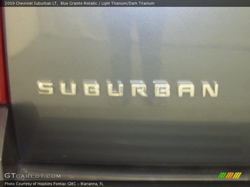 Blue Granite Metallic / Light Titanium/Dark Titanium 2009 Chevrolet Suburban LT