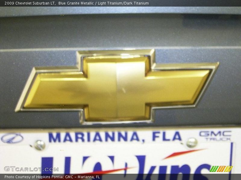 Blue Granite Metallic / Light Titanium/Dark Titanium 2009 Chevrolet Suburban LT