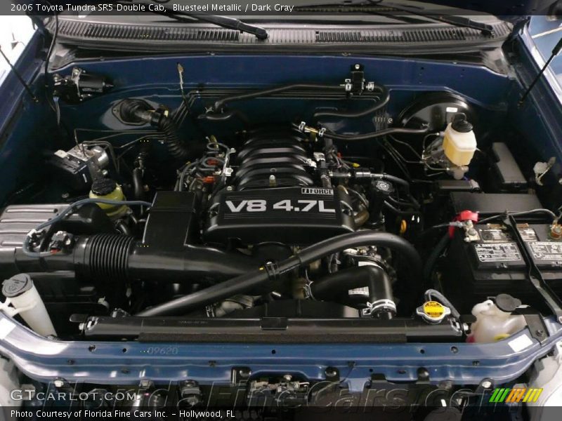 Bluesteel Metallic / Dark Gray 2006 Toyota Tundra SR5 Double Cab