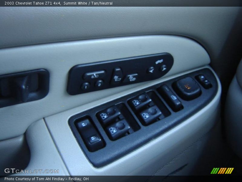 Summit White / Tan/Neutral 2003 Chevrolet Tahoe Z71 4x4