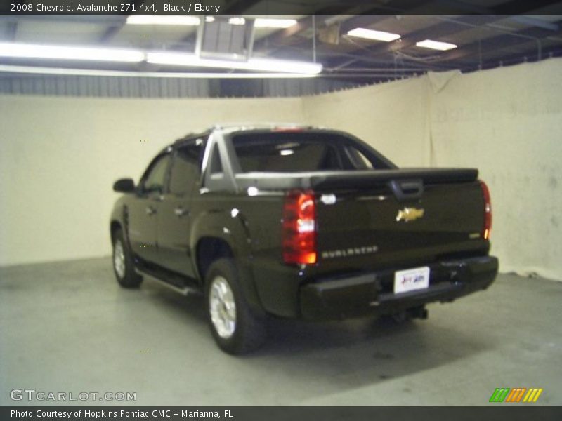 Black / Ebony 2008 Chevrolet Avalanche Z71 4x4