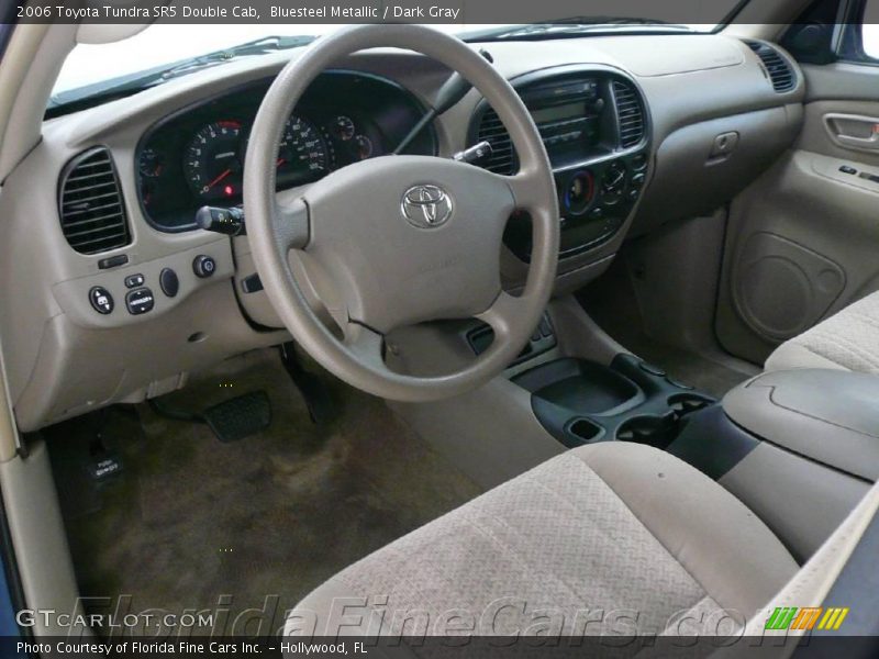 Bluesteel Metallic / Dark Gray 2006 Toyota Tundra SR5 Double Cab
