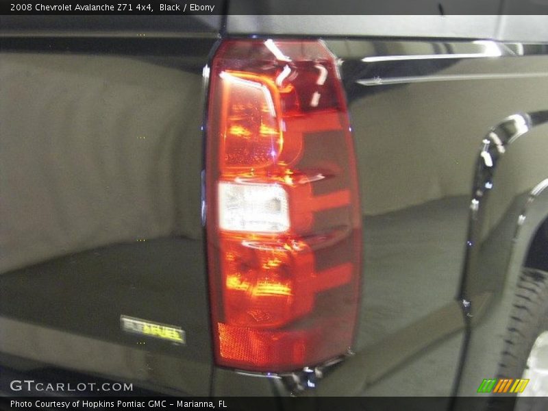 Black / Ebony 2008 Chevrolet Avalanche Z71 4x4