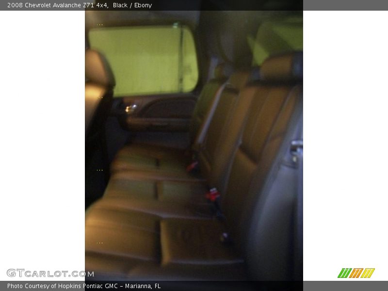Black / Ebony 2008 Chevrolet Avalanche Z71 4x4