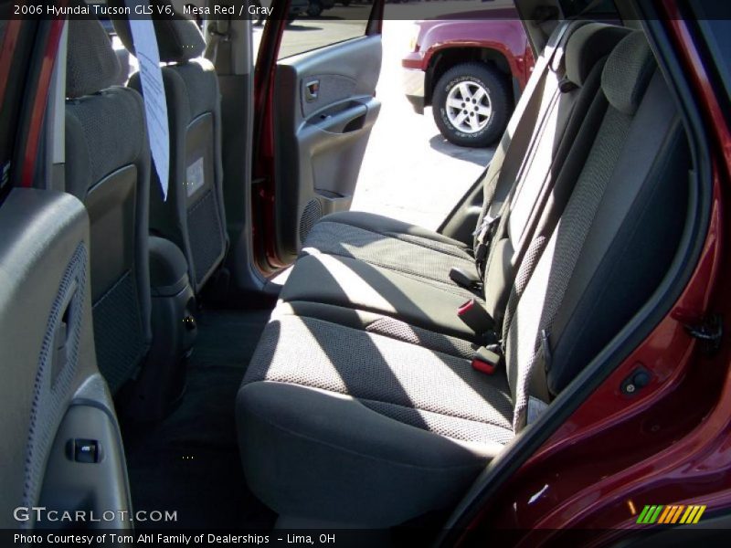Mesa Red / Gray 2006 Hyundai Tucson GLS V6