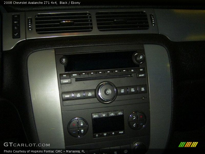 Black / Ebony 2008 Chevrolet Avalanche Z71 4x4