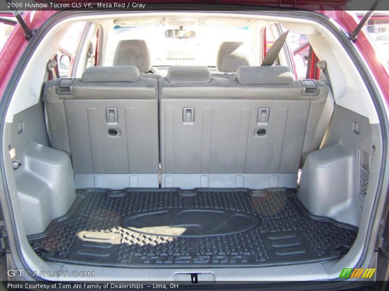 Mesa Red / Gray 2006 Hyundai Tucson GLS V6