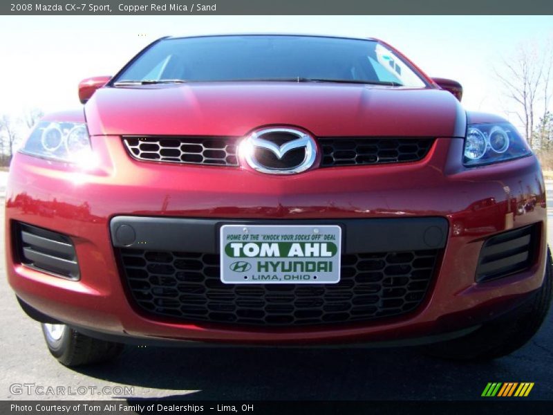 Copper Red Mica / Sand 2008 Mazda CX-7 Sport