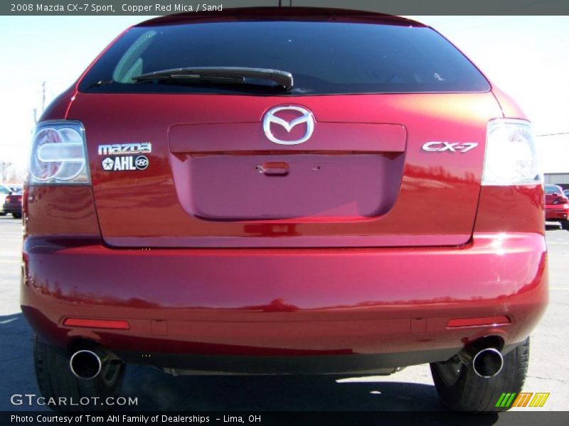 Copper Red Mica / Sand 2008 Mazda CX-7 Sport
