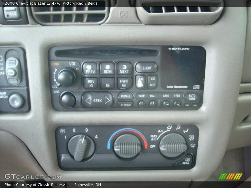 Victory Red / Beige 2000 Chevrolet Blazer LS 4x4