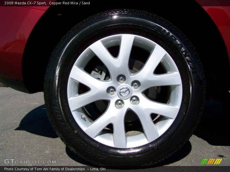 Copper Red Mica / Sand 2008 Mazda CX-7 Sport
