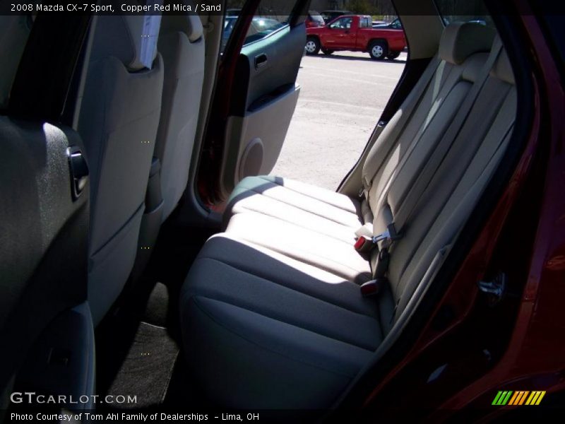 Copper Red Mica / Sand 2008 Mazda CX-7 Sport