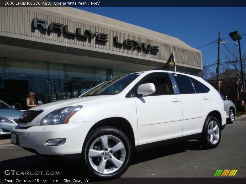 Crystal White Pearl / Ivory 2006 Lexus RX 330 AWD