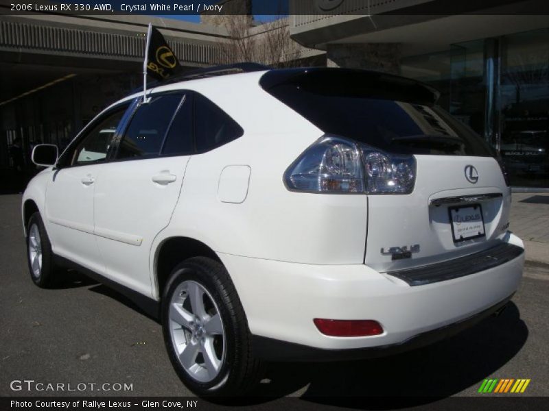 Crystal White Pearl / Ivory 2006 Lexus RX 330 AWD