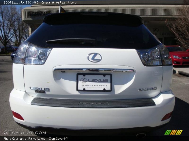 Crystal White Pearl / Ivory 2006 Lexus RX 330 AWD