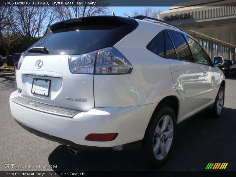 Crystal White Pearl / Ivory 2006 Lexus RX 330 AWD