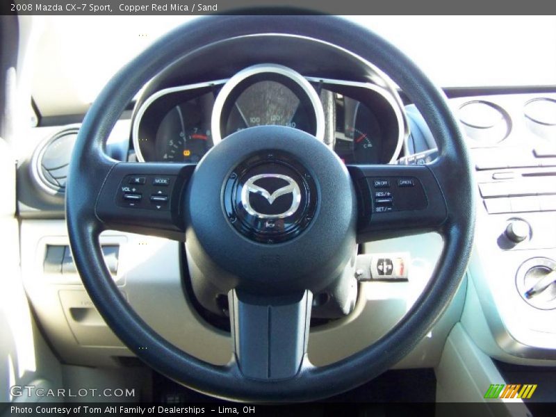 Copper Red Mica / Sand 2008 Mazda CX-7 Sport
