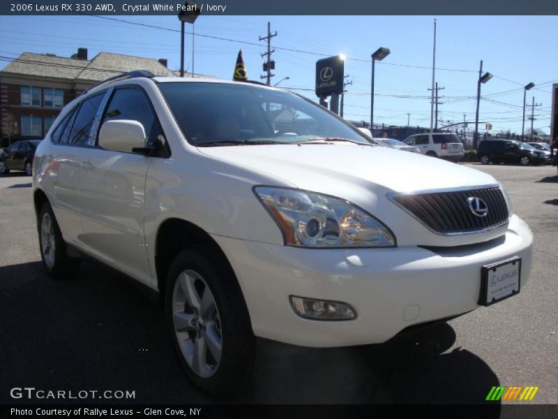 Crystal White Pearl / Ivory 2006 Lexus RX 330 AWD