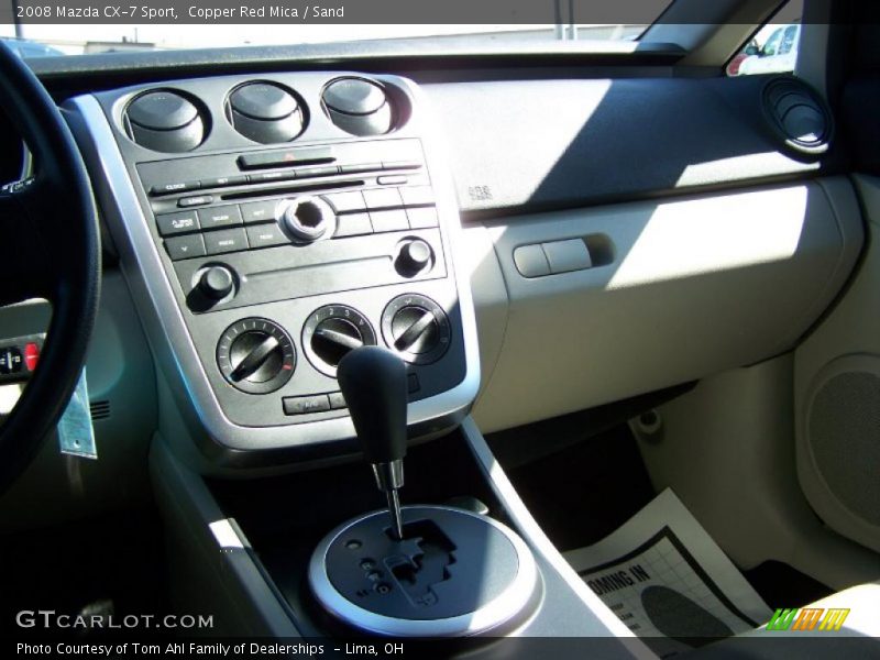 Copper Red Mica / Sand 2008 Mazda CX-7 Sport