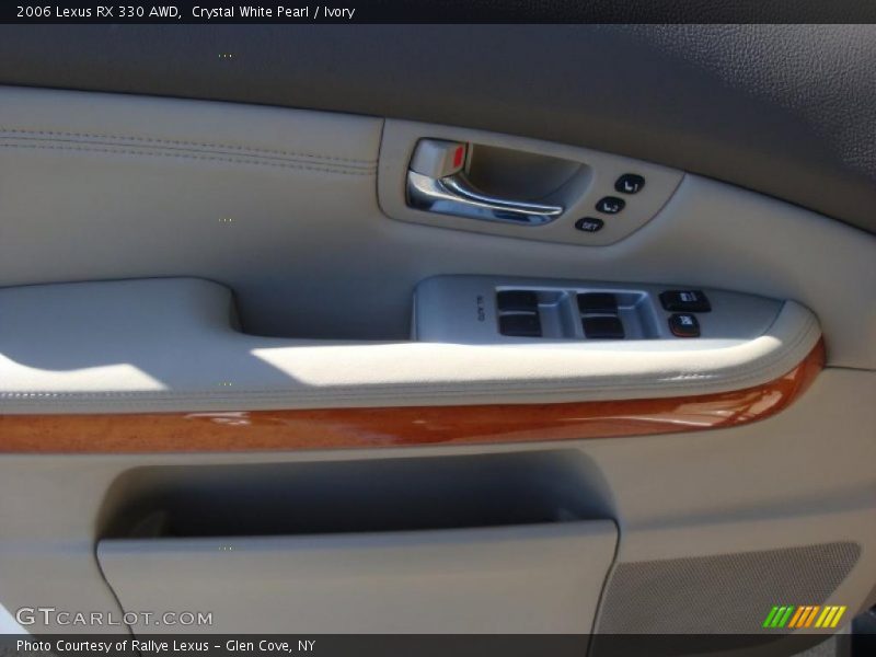 Crystal White Pearl / Ivory 2006 Lexus RX 330 AWD