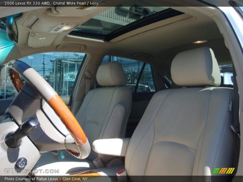 Crystal White Pearl / Ivory 2006 Lexus RX 330 AWD