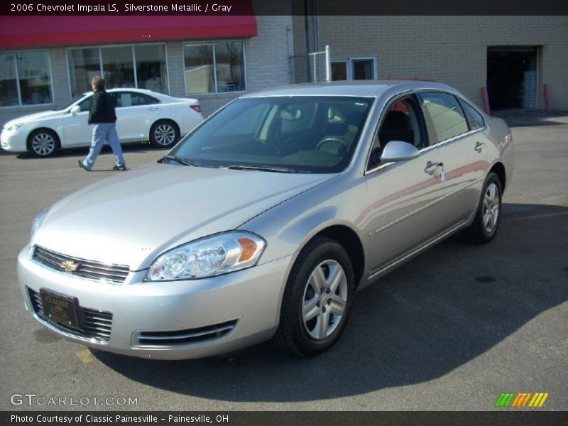 Silverstone Metallic / Gray 2006 Chevrolet Impala LS