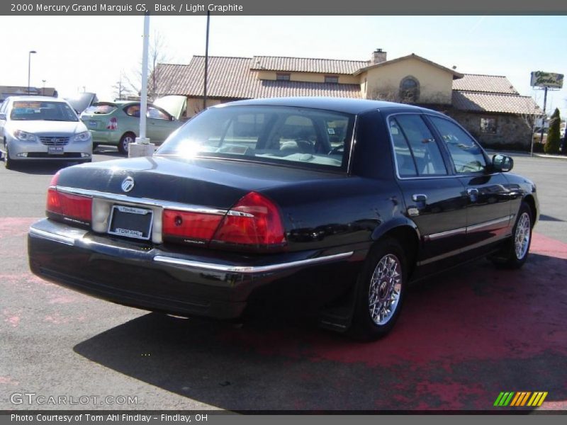 Black / Light Graphite 2000 Mercury Grand Marquis GS