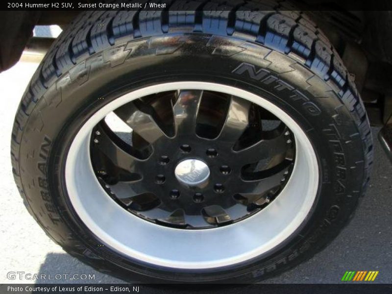 Sunset Orange Metallic / Wheat 2004 Hummer H2 SUV
