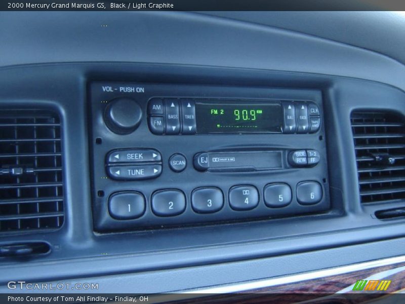 Black / Light Graphite 2000 Mercury Grand Marquis GS