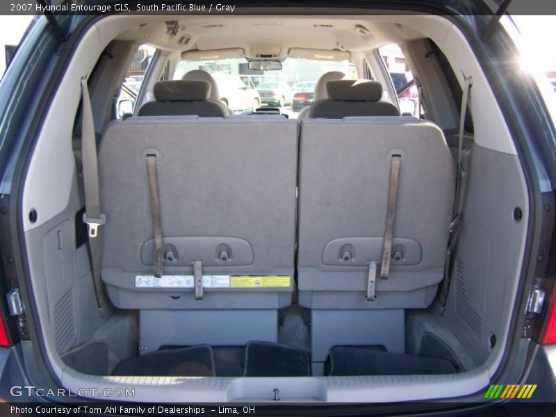 South Pacific Blue / Gray 2007 Hyundai Entourage GLS