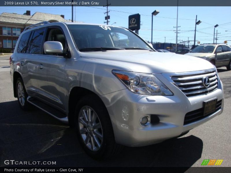 Mercury Silver Metallic / Dark Gray 2009 Lexus LX 570
