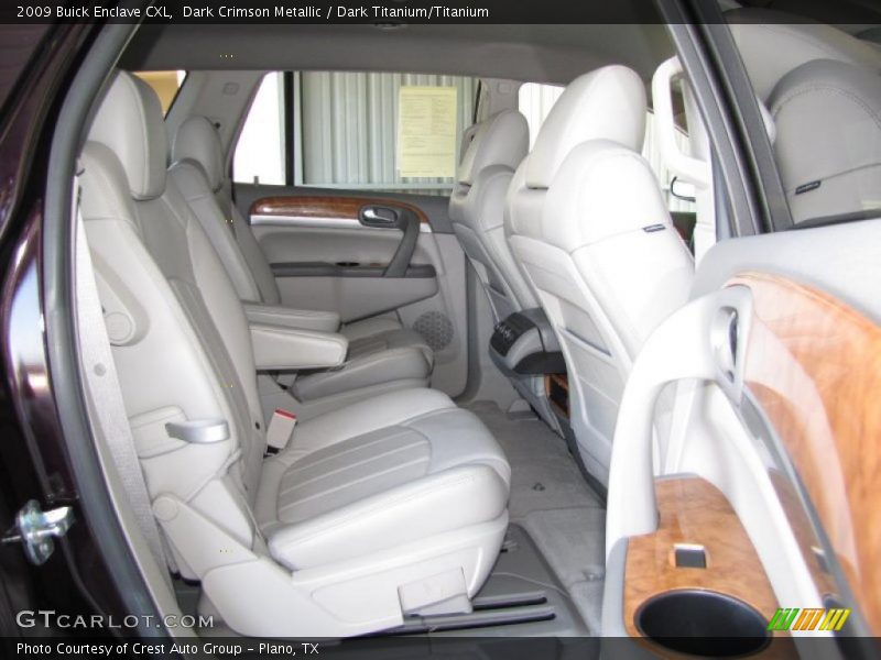 Dark Crimson Metallic / Dark Titanium/Titanium 2009 Buick Enclave CXL