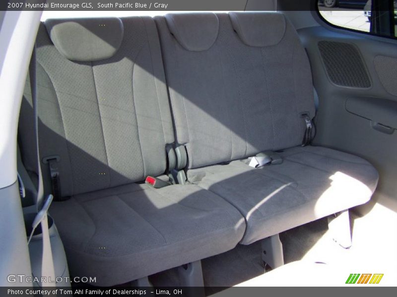 South Pacific Blue / Gray 2007 Hyundai Entourage GLS