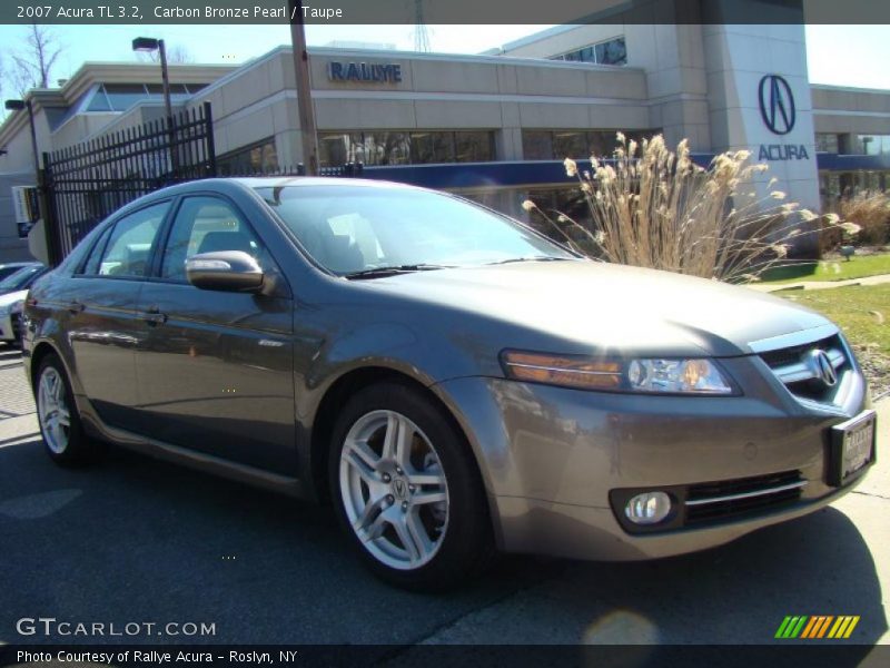 Carbon Bronze Pearl / Taupe 2007 Acura TL 3.2