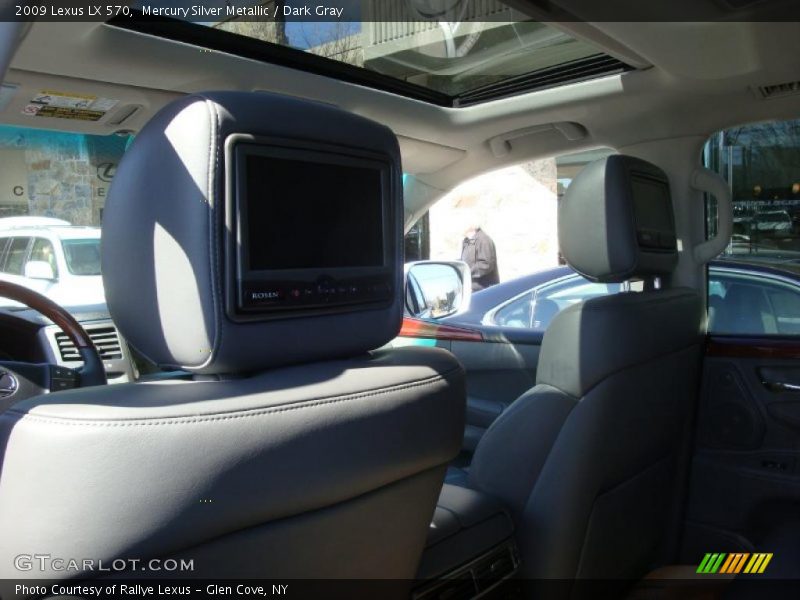 Mercury Silver Metallic / Dark Gray 2009 Lexus LX 570