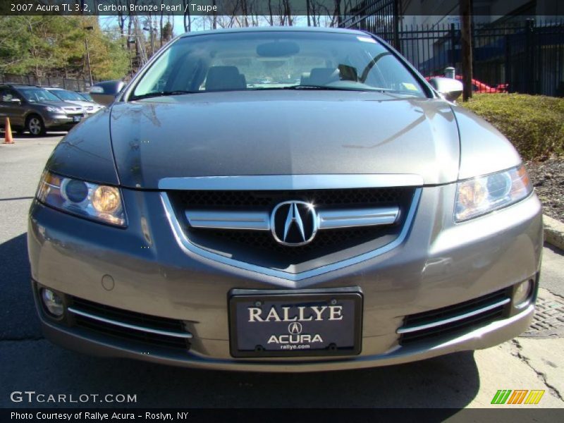 Carbon Bronze Pearl / Taupe 2007 Acura TL 3.2