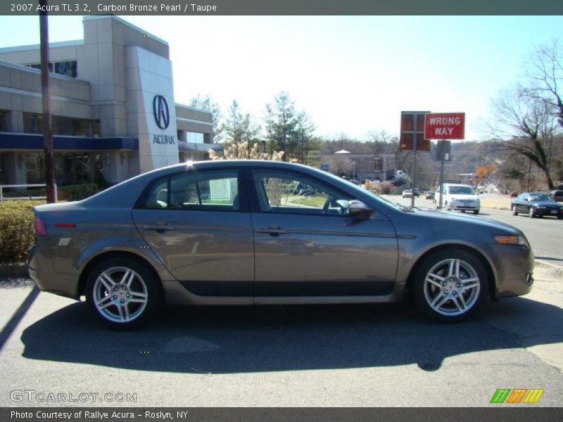 Carbon Bronze Pearl / Taupe 2007 Acura TL 3.2